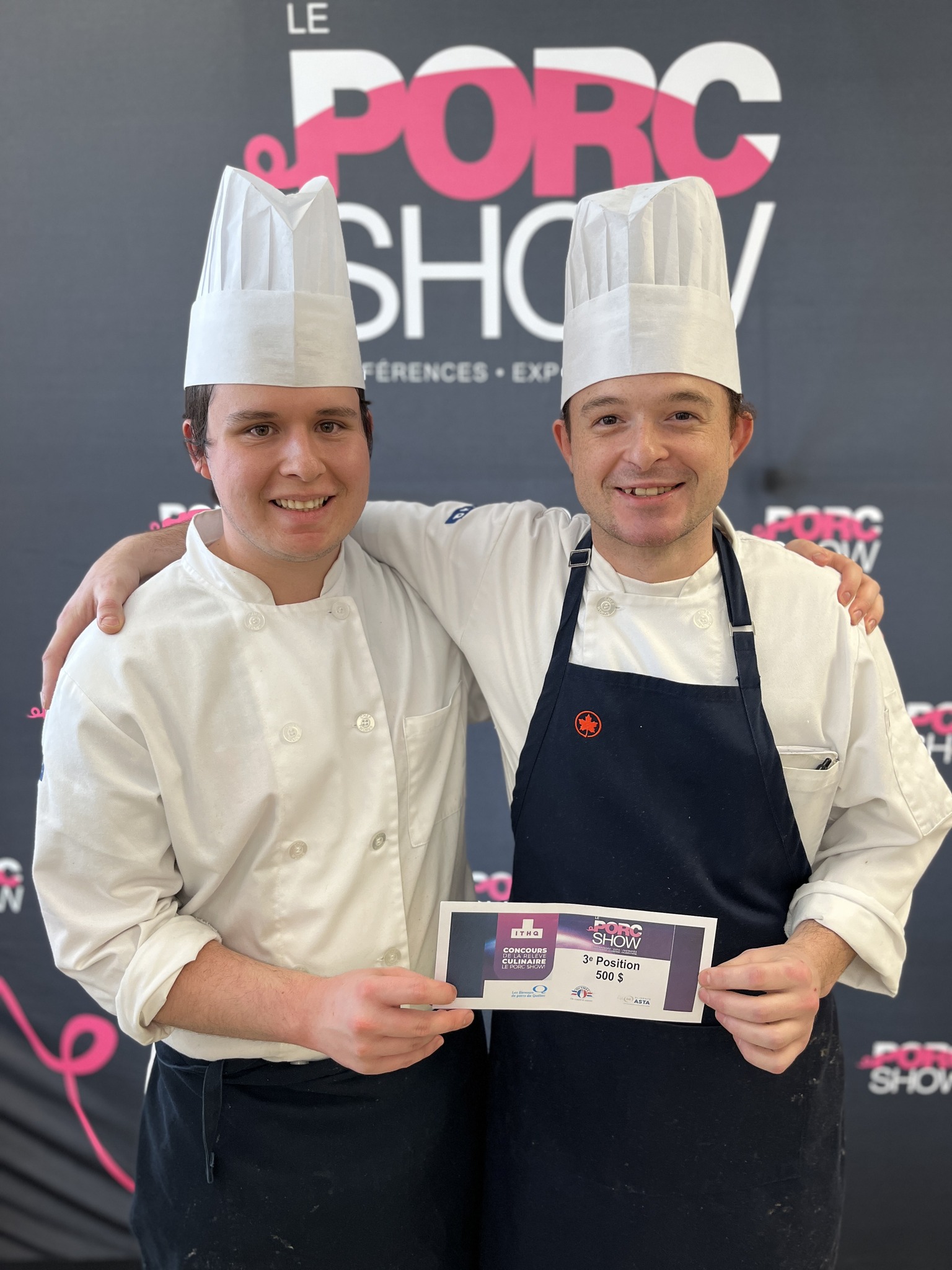Concours de la relève culinaire Le Porc Show 2022 - 3e position